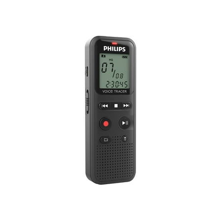 Philips - Voice Tracer Audio Recorder - Black
