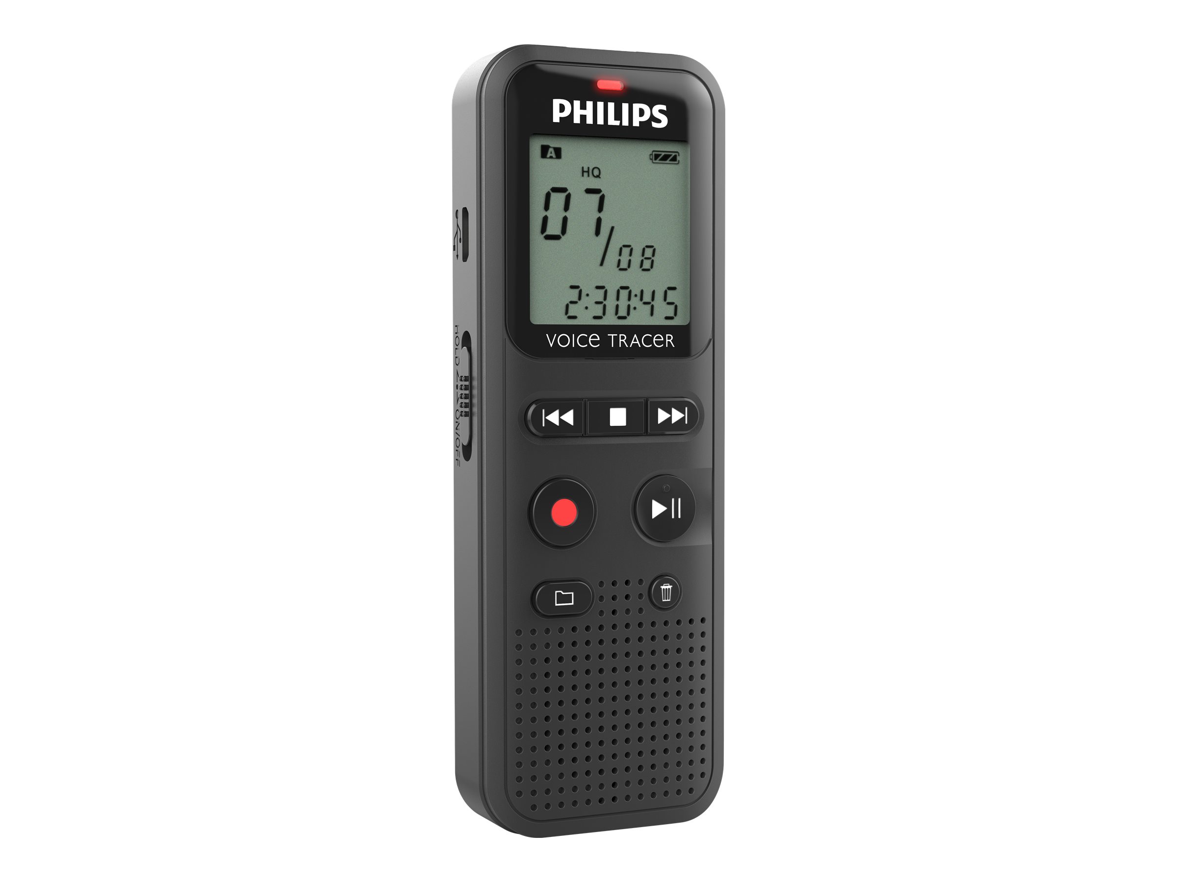 Philips Voice Tracer DVT1150 - Voice recorder - 4 GB - black - image 4 of 7