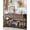 Wash Grey, variant on Chenshuoo home 51" White Console Table with 3 Fluted Drawers, Modern Sofa Table with Open Storage Shelf for Living Room, Foyer Hallway