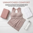 thumbnail image 5 of Zzjniupiyyds 2 Piece Women's Workout Set, Halter Top & High Waist Leggings, Yoga Outfits, Activewear, 5 of 7