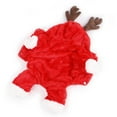 thumbnail image 6 of Cute Pet Dog Christmas Elk Costume Puppy Hoodie Coat Clothes For Dogs Cats Soft Coral Velvet Fleece Apparel, 6 of 12