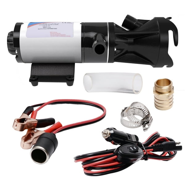 iMeshbean 12V RV Macerator Pump 12GPM RV Waste Pump Kit Portable Quick