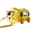 thumbnail image 2 of 100Fens Bus Straw Water Bottle With Strap,Creative Bus Shaped Portable Cute Bear Car Water Bottles with Movable Wheels, Leakproof Drinking Jug for Camping Trips Child School Sports, 2 of 4