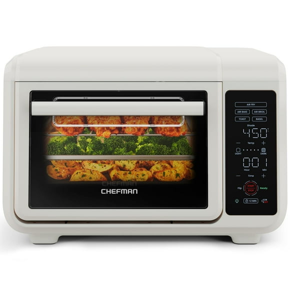 Chefman EasyAir 15 cuartos. Freidora de aire y horno de encimera