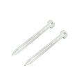thumbnail image 4 of 1.5-inch Length Carbon Steel Point Tip Wall Cement Nail Silver Tone 50pcs, 4 of 4