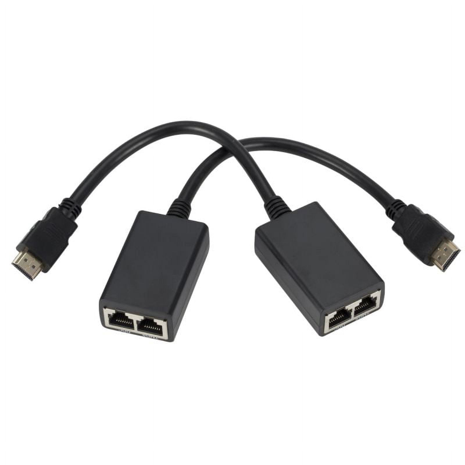Generic HDMI Dual RJ45 CAT5e CAT6 LAN Ethernet HDMI Extender à prix pas  cher