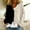 44#Black, variant on Women's 2024 Color Block Cardigan Long Sleeve Button Down Open Front Coatigan Casual Button Printed Fashion Jacket Long Sleeve Tops Coat with Pockets