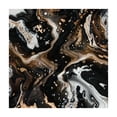 thumbnail image 4 of WYYP Marble Pattern Abstract Brush Strokes Square Tablecloth Washable for Home Kitchen Outdoor Decoration 100% Polyester Fiber 46*46, 4 of 8