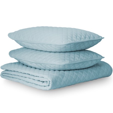 bedspread coverlet luxurious stitched lightweight bare ultra queen soft diamond piece premium season light
