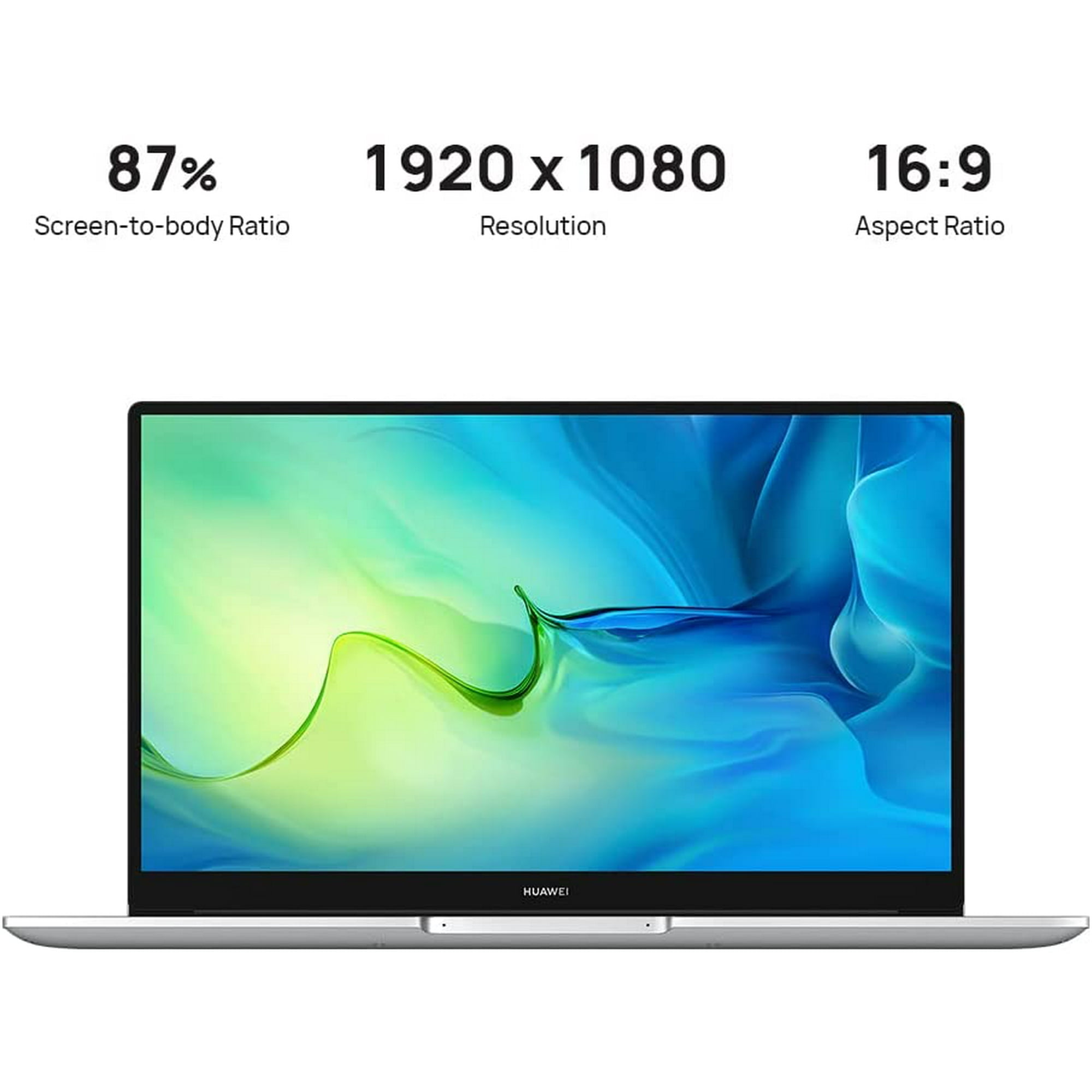 HUAWEI MateBook D 15 Laptop - Windows 11, 15.6'' 1080P Eye