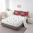 thumbnail image 5 of Erosebridal Boys Gamer Bedding Comforter Set, Video Game Controller King Bedding Sets, Red, Gamepad Reversible, 7pcs, 5 of 6