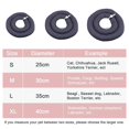 thumbnail image 5 of Comfy Ufo Pet Recovery Collar, Water-resistant Soft Adjustable Protective Collar After Surgery For Dogs And Cats, Collar Safe Anti-bite Ufo Wound Heal, 5 of 5