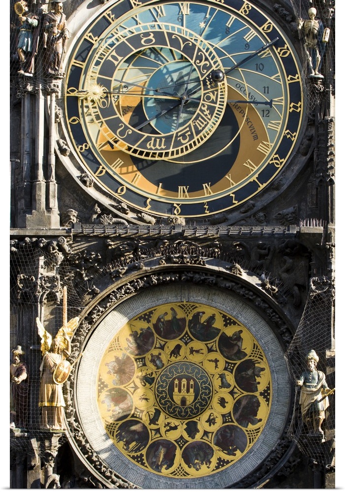 Great Big Canvas Prague Astronomical Clock Or Prague Orloj Prague Czech Republic Art Print Walmart Com Walmart Com