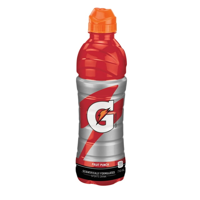 Gatorade Fruit Punch Sports Drink 710 mL, Bottle