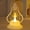 White,94,Free Size, variant on Vintage Electronic Candle Lamp With Flickering Flame Effect, Battery-Powered Mini Oil Lamp For Christmas Tabletop, Bedroom, Or Mantel Winter Night Ambience Lighting Decoration