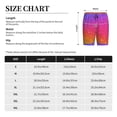 thumbnail image 4 of Bixox Men's Holiday Shiny printed lightweight casual shorts, soft sleep shorts with pockets., 4 of 7