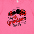 thumbnail image 4 of Inktastic My Grandpa Loves Me with Cute Ladybugs Boys or Girls Baby T-Shirt, 4 of 5
