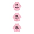 thumbnail image 2 of Camisa para Perro Greeniant Primavera Verano KISS Rosa S, 2 of 6