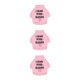 thumbnail image 3 of Methold Ropa Camisa Estampado de letras Disfraces Chaqueta de cuello Accesorios de belleza Perros Chihuahua Cachorro Bulldog Rosa XS Type1 NO1 Methold CBP269015, 3 of 6