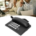 thumbnail image 1 of Desktop Phone, Multifunction Clear Sound Quality Professional Design Landline Phone Big Buttons  For Hotel For Office For Home Black, 1 of 8