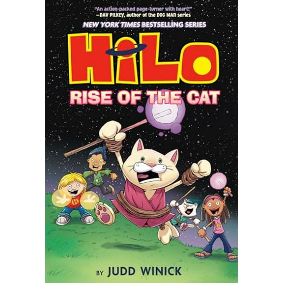 Pre-Owned Hilo Book 10: Rise of the Cat: (A Graphic Novel) Hardcover