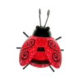 thumbnail image 6 of 3D Metal Ladybug Ornaments Hanging Wall Sculpture Little Decorative 4.33Inchx3.46Inchx2.17inch Yard Fence Decor Rust Red, 6 of 8