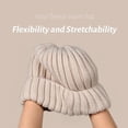 thumbnail image 4 of LILYCHAN Woman Winter Hat Warm Slouchy Beanie Hat Chunky Soft Knit Cap, 4 of 5