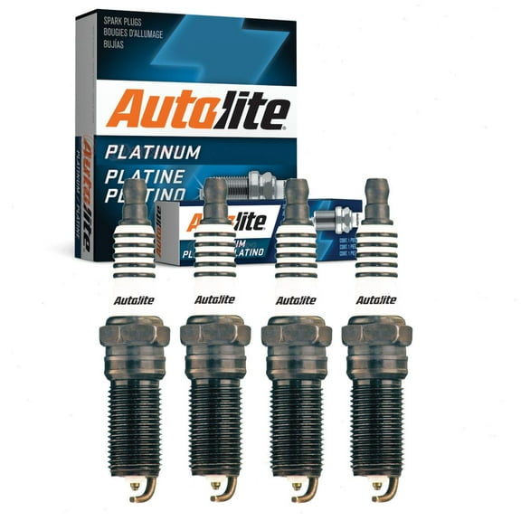 4 pc Autolite Platinum Spark Plugs compatible with Chevrolet Malibu Limited 2016