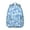 Sky-blue-12, variant on Owl Print Waterproof Backpack for s - Ergonomic Bookbag with Spacious Storage & Padded Back Panel