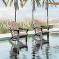thumbnail image 6 of Outdoor Adirondack Chair Cushion, 50”x20” High-Back Rocking Chair Pad, Waterproof Patio Furniture Cushion for Indoor & Outdoor Use, 6 of 7