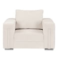 thumbnail image 1 of Sillón Dicasa Taos 1 Plaza Crema para salas, 1 of 7