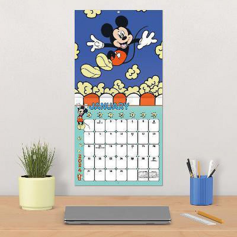 Trends International 2025 Disney Mickey Mouse Wall Calendar