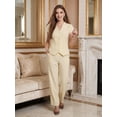 thumbnail image 2 of Conjunto 2 Piezas, Chaleco Entallado y Pantalón Cómodo, Estilo Casual Chic para Mujer, 2 of 5