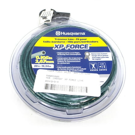Husqvarna Genuine OEM Parts - .105/50' XP Force Trimmer LINE 505031603