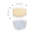 thumbnail image 3 of Miangastore 2 Pcs sous-Vêtements de Poupée Couches de Jeu d'Imitation de Poupée Réutilisables Culottes d'Habillage de Poupée, 3 of 8