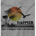 thumbnail image 2 of Funny Beach Lovers Seagull French Fry Hoodie Sweatshirt Women Men Brisco Brands S, 2 of 6