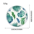 thumbnail image 1 of OAVQHLG3B Tropical Plant Banana Leaf Multifunctional Bath Towel Beach Towel Floor Mat, 1 of 4