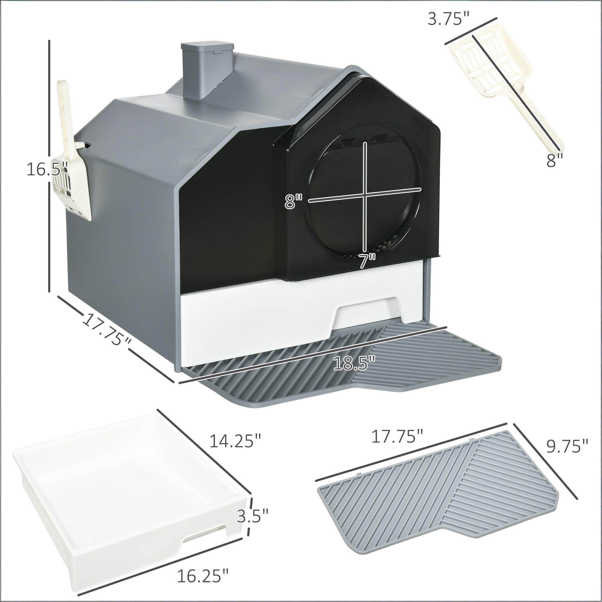 Cat Litter Box, Hooded Cat Litter Box