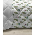thumbnail image 3 of Cactus Down Alternative Comforter, Colorful Succulent Houseplants and Cactus Pattern Doodle Style Flowers Pots, Microfiber Quilt for All Season, 5 Sizes, Multicolor, by Ambesonne, 3 of 3