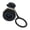 Black, variant on RJ45 8P8C Female Panel Socket Alloy Gigabit Ethernet for CCTV Server Racks Networking