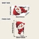thumbnail image 5 of CaiYueKe Peeking Snowman Christmas Wall Decals, Removable Holiday Stickers for Home Decor, Cute Winter Window Clings for Room Nursery Playroom, Festive Living Room Bedroom Wall Decorations, 5 of 6
