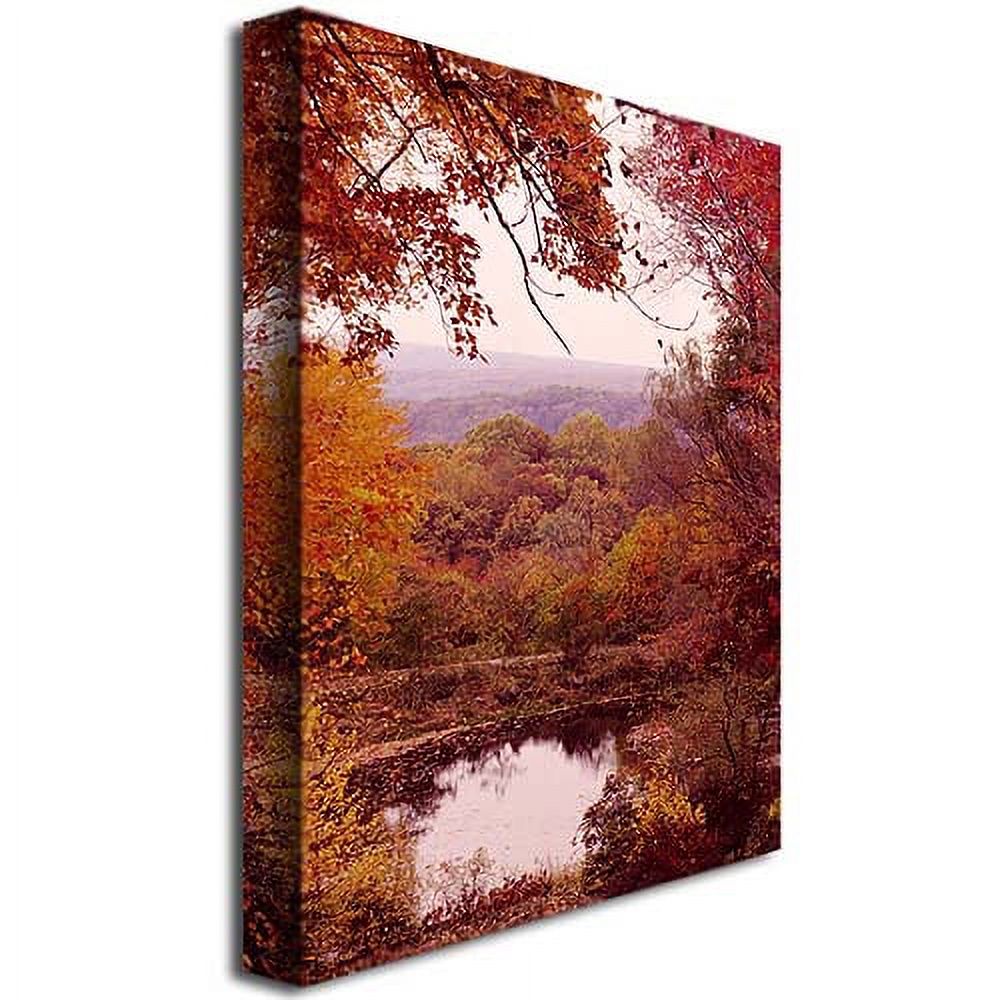 Trademark Fine Art "The Cuyahoga Valley" Canvas Art by Kurt Shaffer