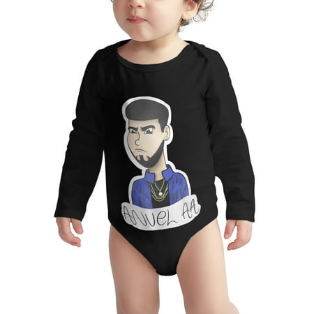 

Anuel-AA s Baby Boy Girl Long Sleeve Bodysuit Snap Closure 2 Years