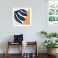 thumbnail image 3 of Art.com Bright Wave I Art Print by Emma Scarvey, White Frame Wall Art, 29" x 29", 3 of 5