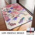 thumbnail image 3 of Pioneer Flower Floral Print Pattern Door Rugs,Washable Non Slip Door Mats Indoor,Decorative Door Mats,Entry Mat Indoor for Entrance,Bedroom,Kitchen,Bathroom,20"x32", 3 of 6