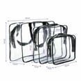 thumbnail image 3 of Panxico Storage Bags,Organization And Storage,PVC Transparent Plastic Cosmetic And Transparent Bag Box Bag Housekeeping & Organizers,Home Decor,Clearance Items, 3 of 9