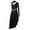 Black, variant on MSemis Women Lace Patchwork Lyrical Dance Dress