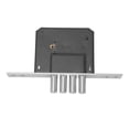 thumbnail image 4 of Cerradura de puerta con cuerpo de caja de pestillo redondo para puerta de entrada, cuerpo de pestillo interno con 5 llaves para puertas de madera y metal, 4 of 10
