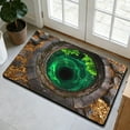 thumbnail image 4 of Uklsqma Stereoscopic Entrance Door Mat 40X60Cm | Multicolor Absorbent Nonslip Polyester Floor Mat | Dirt Proof Bathroom Rug | Quick Drying Anti Slip Foot Mat for Home Entryway and Bath, 4 of 6