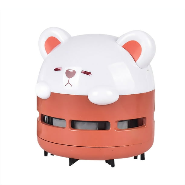 Mini Aspiradora De Escritorio De Dibujos Animados, Colector De Polvo De Mano Con Luz Nocturna Para Coche, Oficina, Hogar seitruly HA025562-03